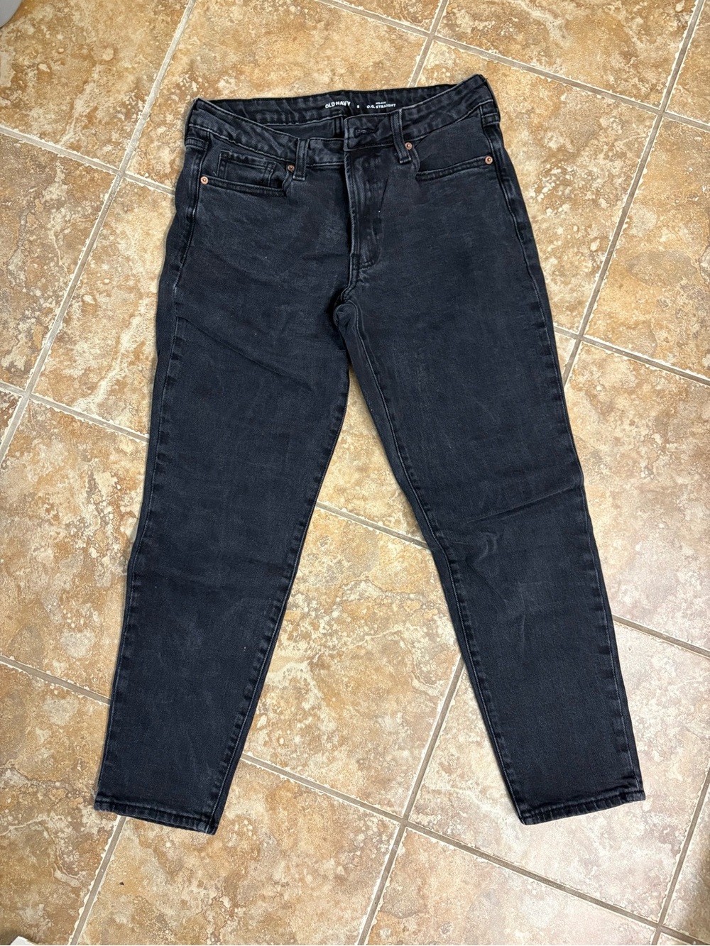 Old Navy black washed jeans